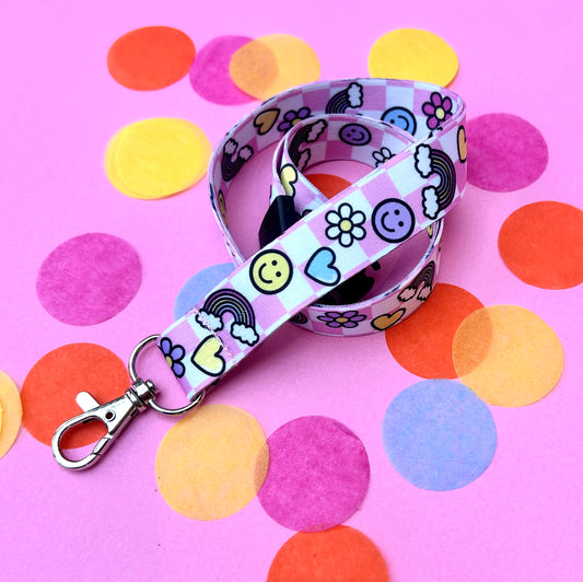 Cute Doodle Lanyard