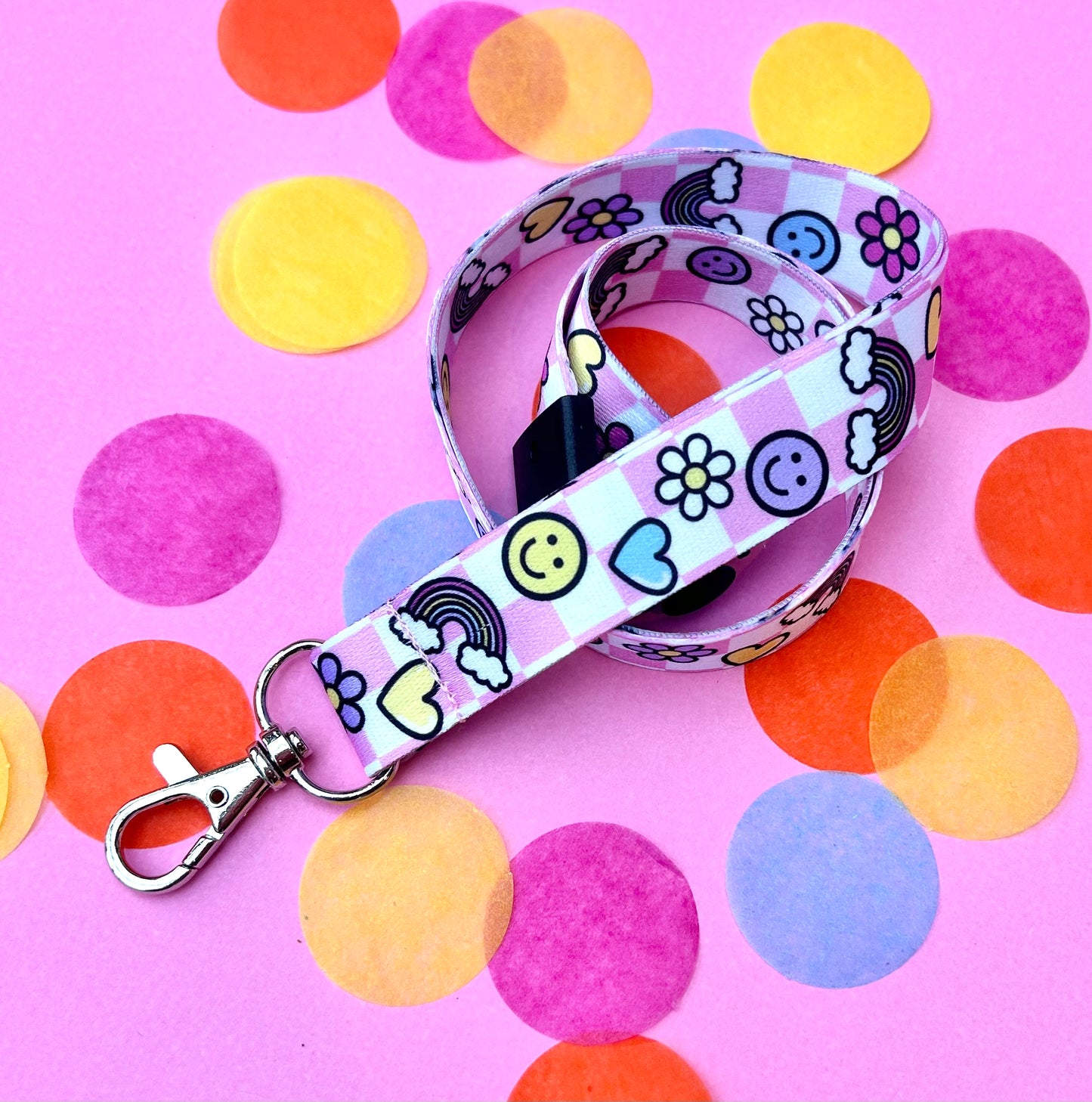 Cute Doodle Lanyard